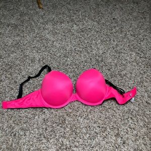 NEON pink PINK bra